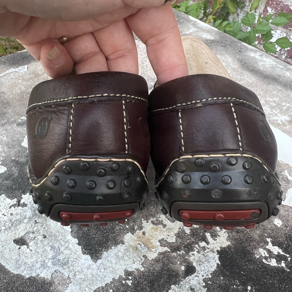 Born Loafers Women's Leather Dark Brown Size 7M W2765 - Picture 5 of 15